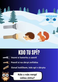 "Kdo tu spí?" - Prosvětlovací hra (10 x A5)